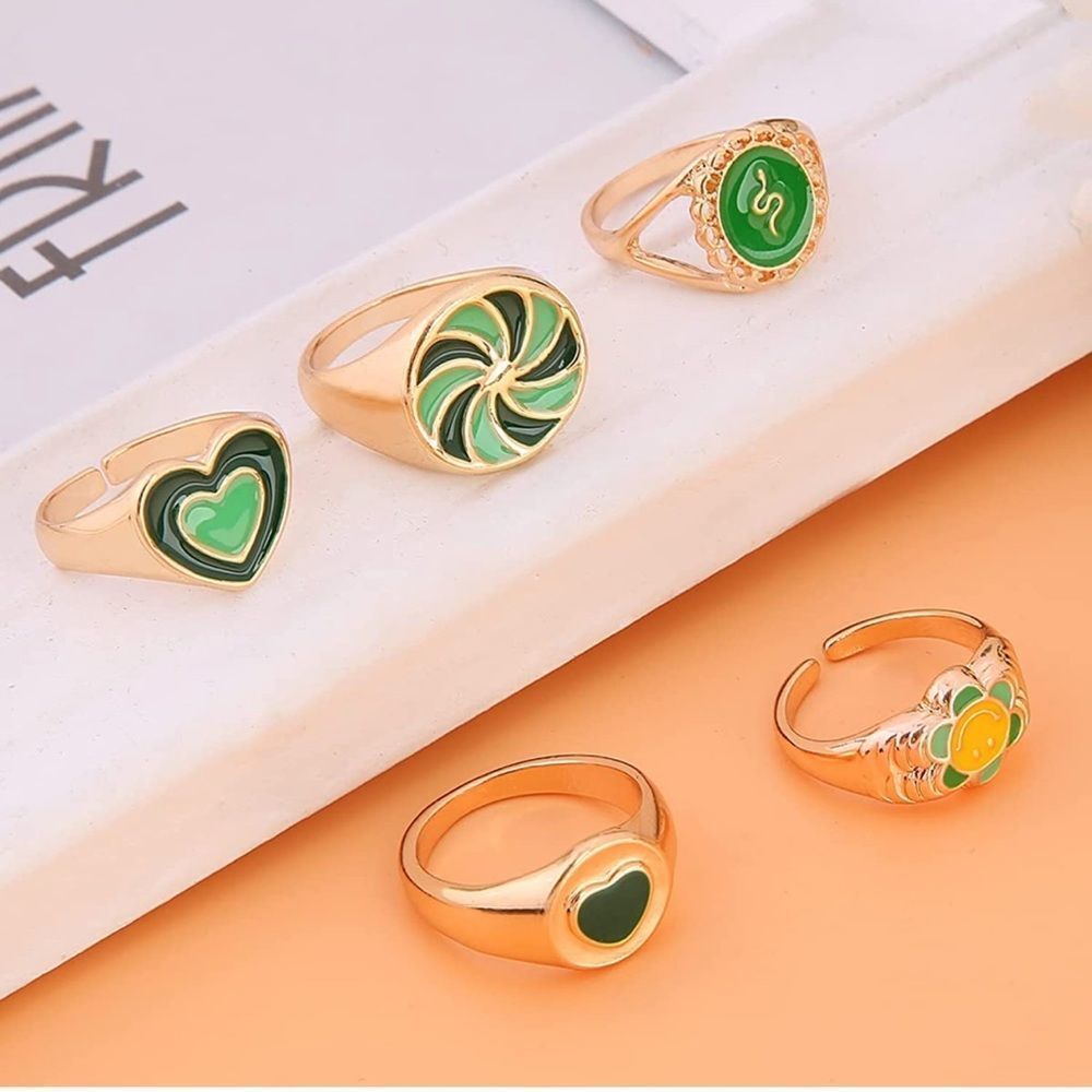 NWT Wool + Pepper Co. Rings Set (10) - Picture 3 of 5